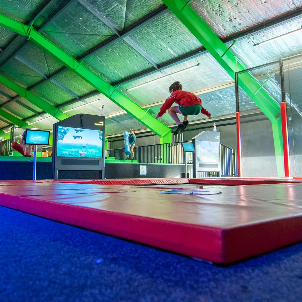 Het trampolinepark van Level Up