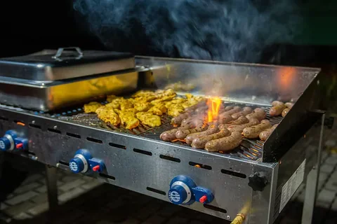 Vlees op de barbecue